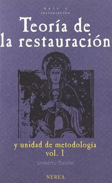 portada Teoría de la restauración vol. 1 (in Spanish)