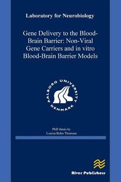 portada Gene Delivery to the Blood-Brain Barrier (en Inglés)