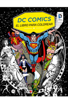 portada DC COMICS EL LIBRO PARA COLOREAR (in Spanish)