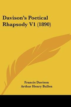 portada davison's poetical rhapsody v1 (1890) (en Inglés)