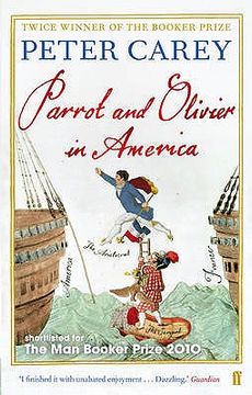 portada parrot and olivier in america (in English)