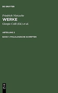 portada Philologische Schriften (en Alemán)