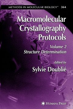 portada macromolecular crystallography protocols, volume 2: structure determination (in English)
