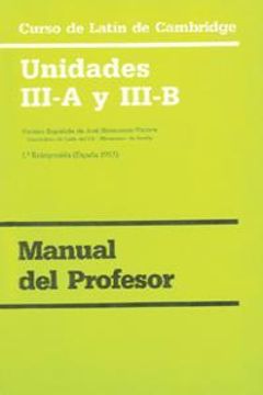 portada (m.prf iiia-iiib) curso de latin de camb (in Spanish)