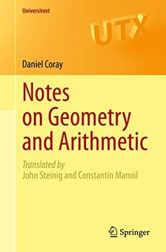 portada Notes on Geometry and Arithmetic (Universitext) 