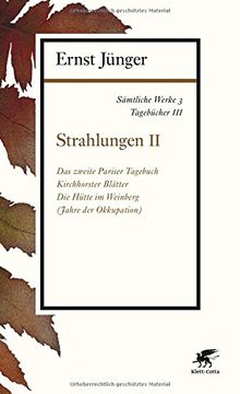 portada Sämtliche Werke - Band 3: Tagebücher III: Strahlungen II