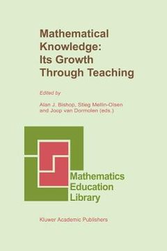 portada mathematical knowledge: its growth through teaching