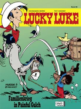 portada Lucky Luke 26 - Familienkrieg in Painful Gulch (en Alemán)
