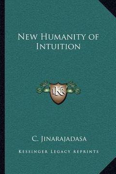 portada new humanity of intuition (en Inglés)