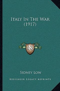 portada italy in the war (1917)
