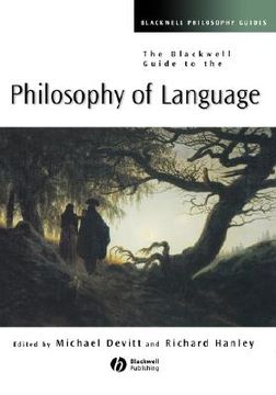 portada the blackwell guide to the philosophy of language