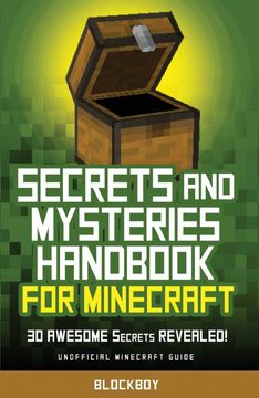 portada Secrets and Mysteries Handbook for Minecraft: Handbook for Minecraft: 30 Awesome Secrets Revealed (Unofficial) (en Inglés)