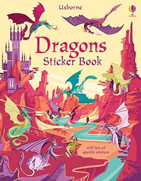 portada Dragons Sticker Book (in English)