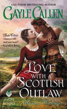 portada Love With a Scottish Outlaw: Highland Weddings (en Inglés)