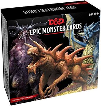 portada Dungeons & Dragons Spellbook Cards: Epic Monsters (D&D Accessory) (en Inglés)