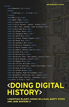 portada Doing Digital History: A Beginner’S Guide to Working With Text as Data (Ihr Research Guides) 