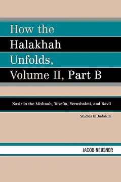 portada how the halakhah unfolds (en Inglés)