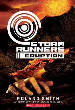 portada Storm Runners: Eruption - Scholastic 