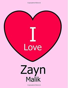 portada I Love Zayn Malik: Large Pink Not 