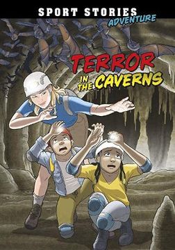 portada Terror in the Caverns (Sport Stories Adventure) (en Inglés)