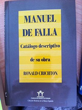 portada Manuel de Falla : catálogo descriptivo de sus obras