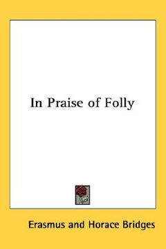 portada in praise of folly (en Inglés)