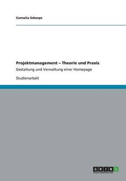 portada Projektmanagement - Theorie und Praxis (German Edition)