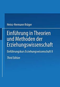 portada Einführung in Theorien und Methoden der Erziehungswissenschaft (en Alemán)