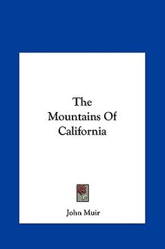 portada the mountains of california the mountains of california (in English)