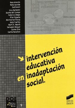 portada Intervención educativa en inadaptación social [Feb 01, 2000] Amorós, Pere