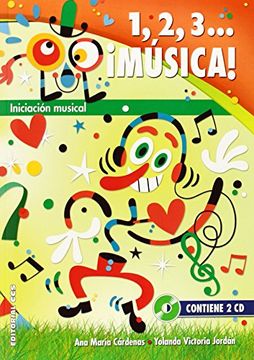 portada 1,2,3. Música! Iniciación Musical (Pentagrama) (in Spanish)