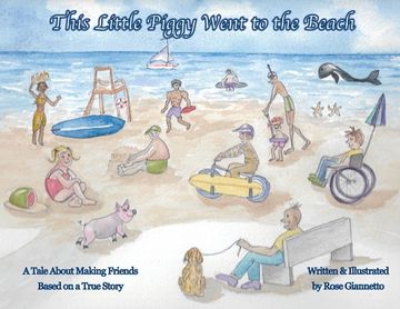 portada This Little Piggy Went To The Beach (en Inglés)