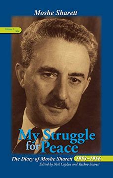 portada My Struggle for Peace: The Diary of Moshe Sharett, 1956 (Perspectives on Israel Studies) (in English)