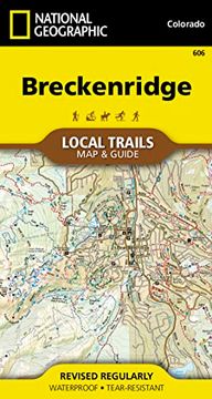 portada Breckenridge map [Local Trails] (National Geographic Trails Illustrated Map, 606) (en Inglés)