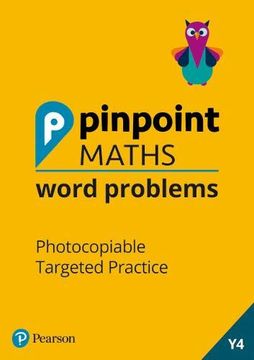 portada Pinpoint Maths Word Problems Year 4 Teacher Book: Photocopiable Targeted Practice (en Inglés)