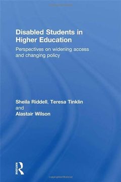 portada Disabled Students in Higher Education: Perspectives on Widening Access and Changing Policy (en Inglés)