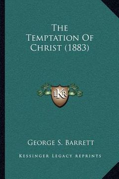 portada the temptation of christ (1883) (en Inglés)