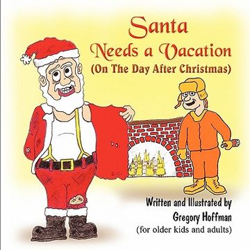 portada santa needs a vacation (on the day after christmas) (in English)