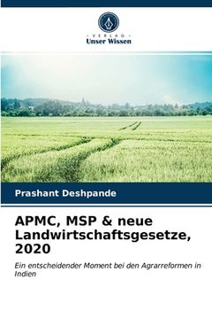 portada APMC, MSP & neue Landwirtschaftsgesetze, 2020 (in German)