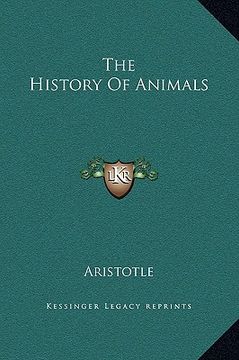 portada the history of animals (in English)