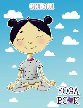 portada Yoga Book: Coloring Book (en Inglés)