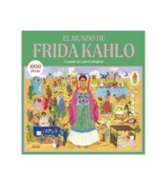 portada El Mundo de Frida Kahlo: Puzle de 1000 Piezas (in Spanish)