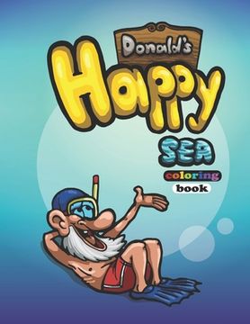portada Donald's Happy Sea: coloring book (in English)