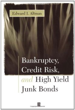 portada Bankruptcy, Credit Risk, and High Yield Junk Bonds (en Inglés)