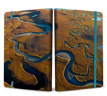 portada Refuge: Arctic River Softcover Notebook: Arctic National Wildlife Refuge (Gifts for Outdoor Enthusiasts and Nature Lovers, Journals for Hikers, Nation