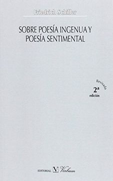 portada Sobre Poesía Ingenua y Poesía Sentimental