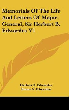 portada memorials of the life and letters of major-general, sir herbert b. edwardes v1 (in English)
