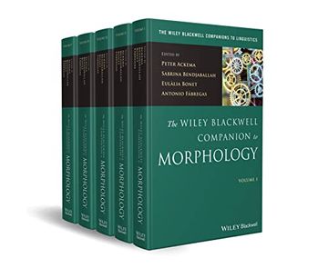 portada The Wiley Blackwell Companion to Morphology, 5 Volume Set (in English)