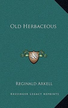 portada old herbaceous (en Inglés)