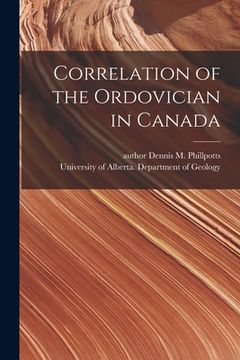 portada Correlation of the Ordovician in Canada (en Inglés)